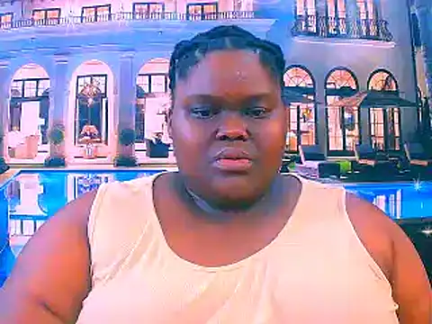 Snapshot of EbonyHotBuns chatting on June 24, 6:56 am EbonyHotBuns online show from June 24, 6:56 am
