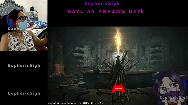 Snapshot of EuphoricSigh chatting on July 23, 2:59 pm EuphoricSigh online show from July 23, 2:59 pm
