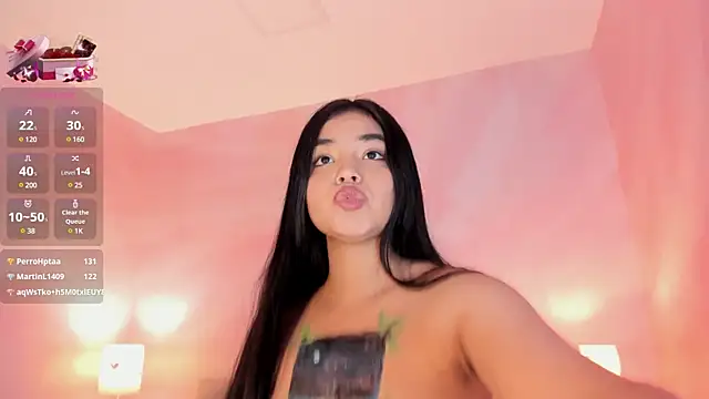 AuroraFiore online show from March 10, 1:45 am