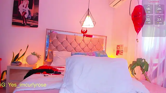 Snapshot of CurlyRose__ chatting on February 17, 9:21 pm CurlyRose online show from February 17, 9:21 pm