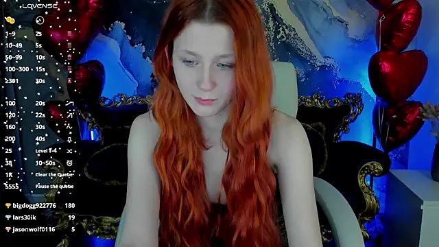 Snapshot of MagicLilu chatting on February 14, 5:09 am MagicLilu online show from February 14, 5:09 am