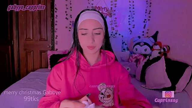 gabyye capprins online show from January 7, 1:30 am