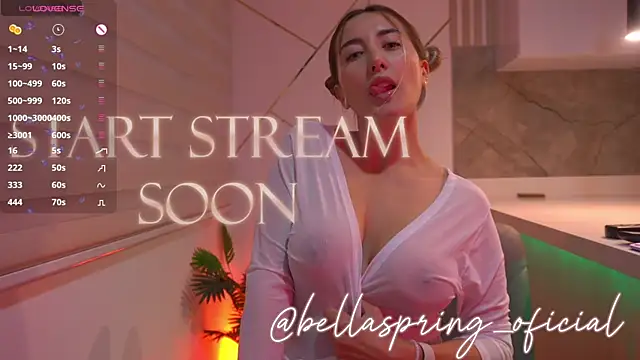 b3llaspringg online show from March 29, 8:31 pm