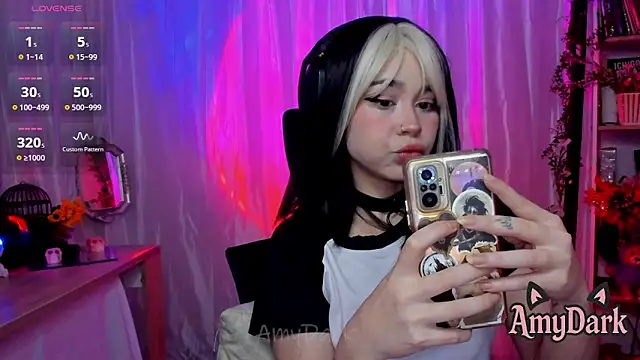  AmyDark online show from November 23, 12:10 am
