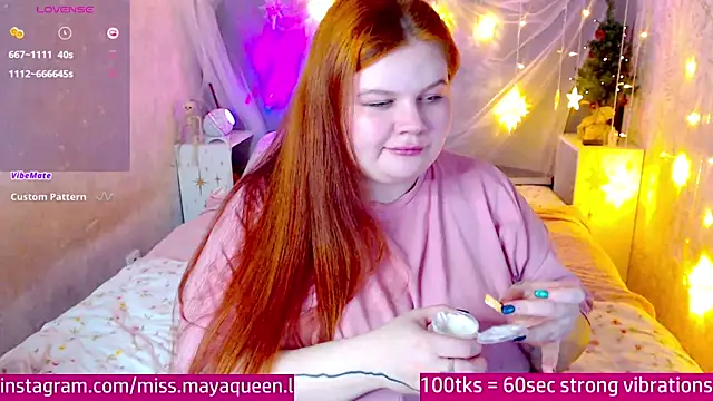 Snapshot of missmaya_l chatting on December 27, 7:35 pm missmaya l online show from December 27, 7:35 pm