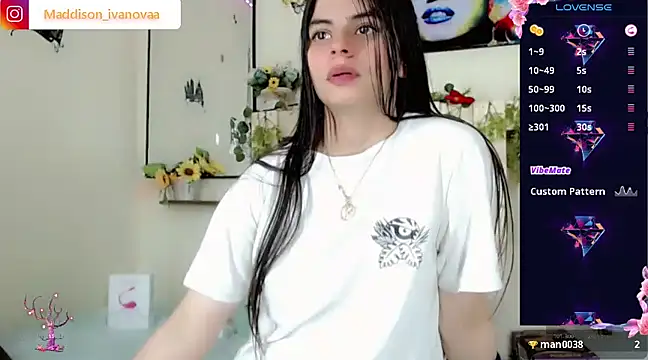 Snapshot of Madisson_Ivanova chatting on December 6, 5:22 pm Madisson Ivanova online show from December 6, 5:22 pm