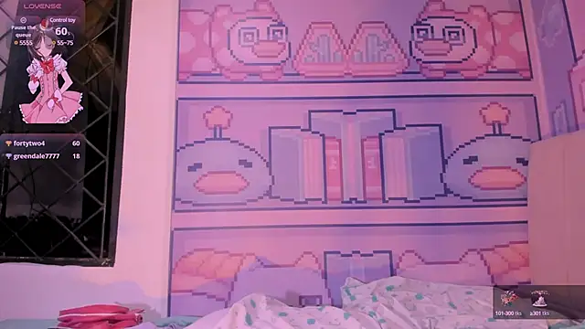 Snapshot of _18alice chatting on February 5, 1:37 am 18alice online show from February 5, 1:37 am