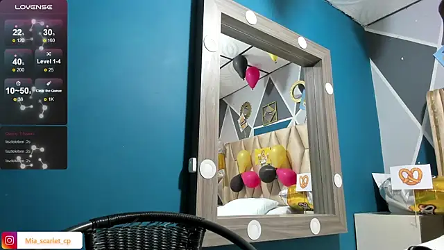 Snapshot of Mia_scarlet69 chatting on September 26, 12:20 pm Mia scarlet69 online show from September 26, 12:20 pm