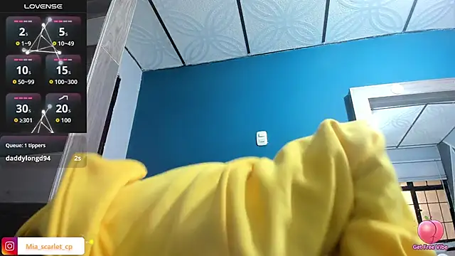 Snapshot of Mia_scarlet69 chatting on October 12, 12:26 pm Mia scarlet69 online show from October 12, 12:26 pm