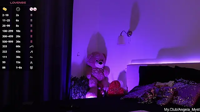 Angela Myst online show from November 15, 8:55 am