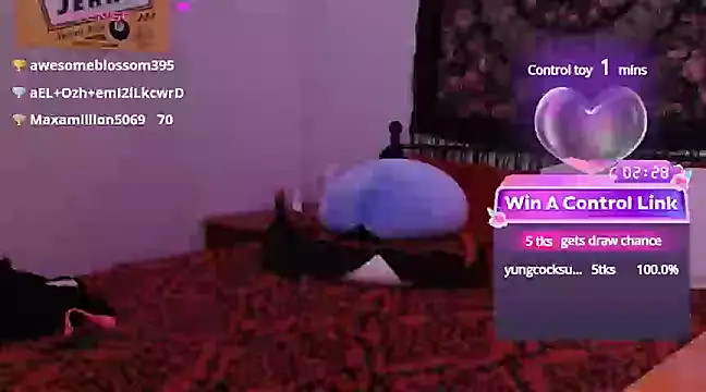 Snapshot of CherryDakota chatting on December 8, 3:53 am CherryDakota online show from December 8, 3:53 am