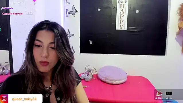 Snapshot of queen-natty chatting on January 31, 6:24 am queen-natty online show from January 31, 6:24 am