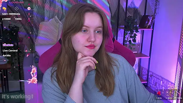 Snapshot of KellyPoter chatting on May 7, 6:08 am KellyPoter online show from May 7, 6:08 am