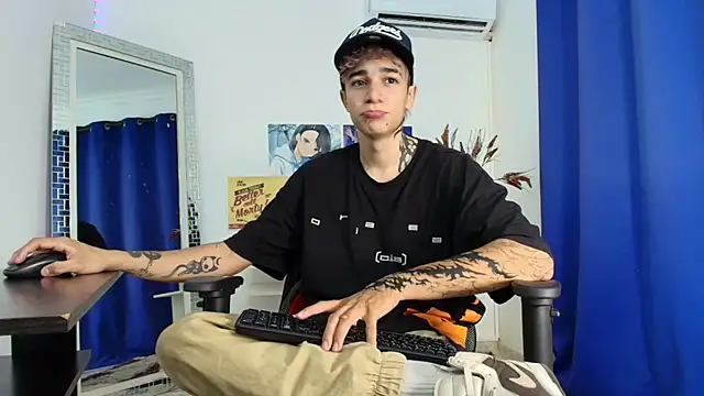 Snapshot of Zacktk7 chatting on March 19, 8:22 pm Zacktk7 online show from March 19, 8:22 pm