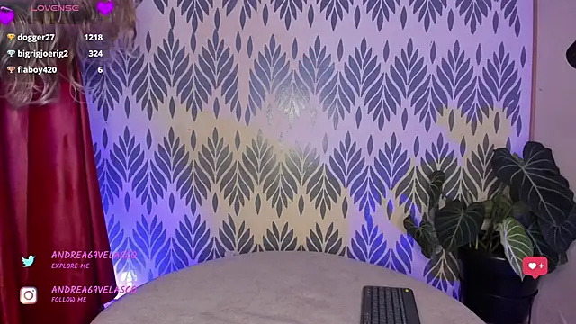 AndreaVelasco online show from January 31, 11:13 pm