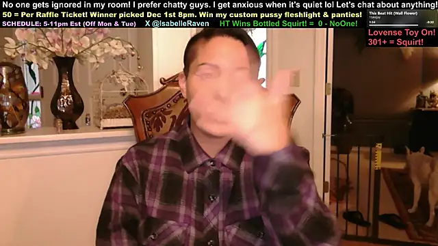 IsabelleRaven online show from October 29, 10:11 pm