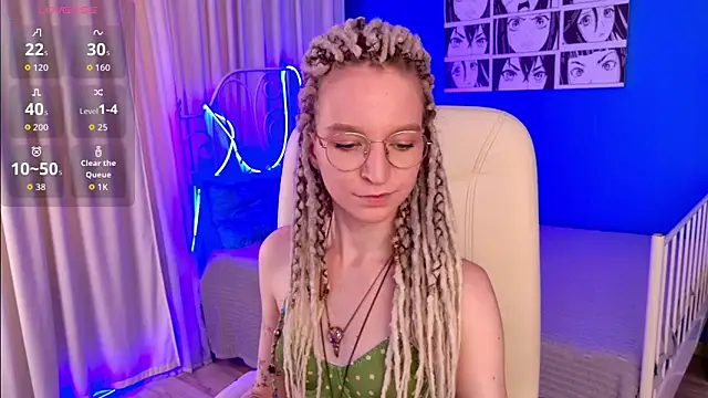 VioletShine online show from July 23, 1:09 pm
