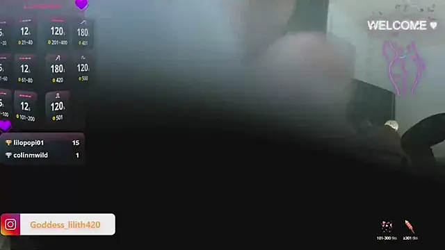 Snapshot of Goddess__Lilith chatting on December 14, 6:24 am Goddess Lilith online show from December 14, 6:24 am