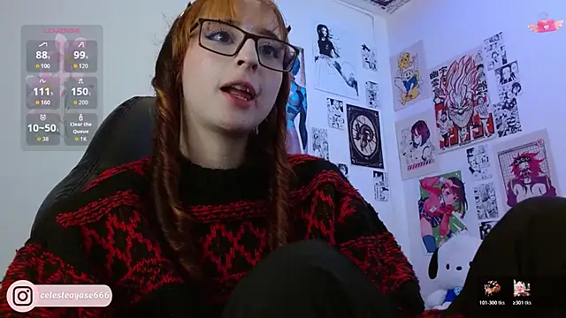 CelesteAyase online show from January 6, 12:25 am