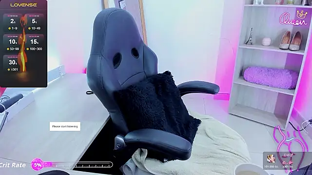 Evangeline johns online show from March 11, 8:15 pm