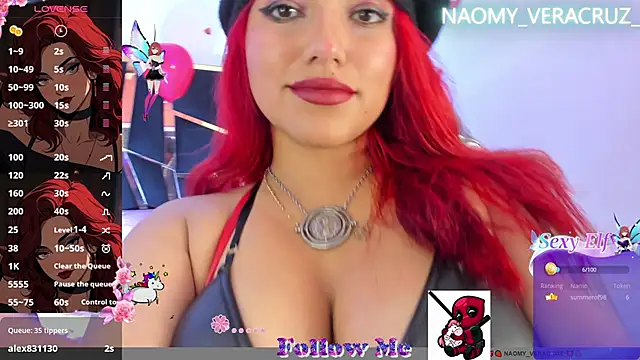 Naomy veracruz  online show from February 24, 4:04 pm