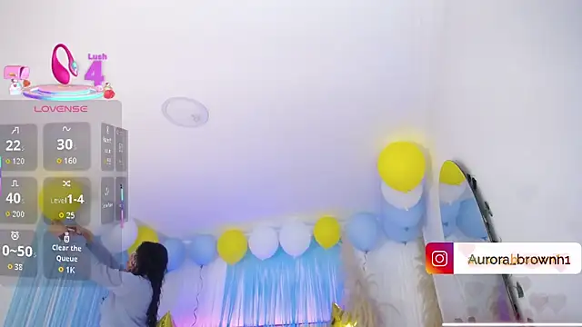 Aurora Brownn online show from October 7, 4:42 am