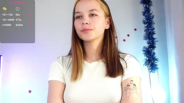 Snapshot of FalineDowlen chatting on January 13, 1:13 am FalineDowlen online show from January 13, 1:13 am