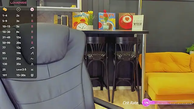 Snapshot of DarkErica chatting on February 23, 8:28 am DarkErica online show from February 23, 8:28 am