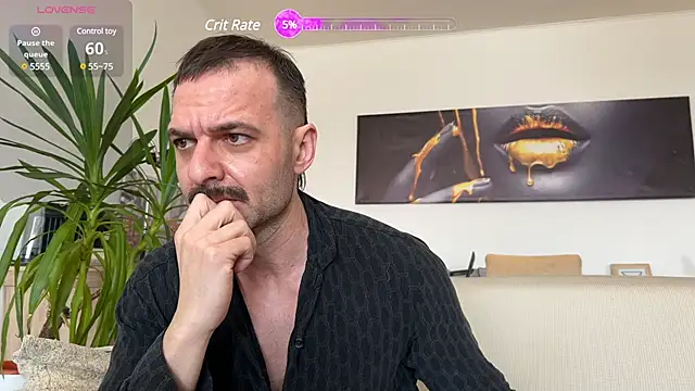 Snapshot of Asmodeuss666 chatting on February 22, 7:56 am Asmodeuss666 online show from February 22, 7:56 am