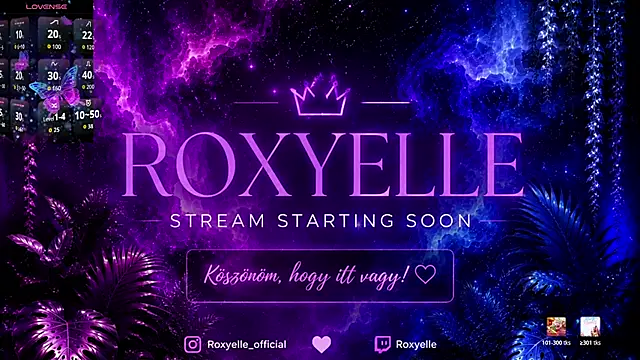 roxyyyrose online show from July 9, 9:19 pm