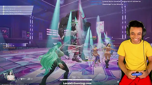 lovemirgaming online show from February 26, 8:41 pm