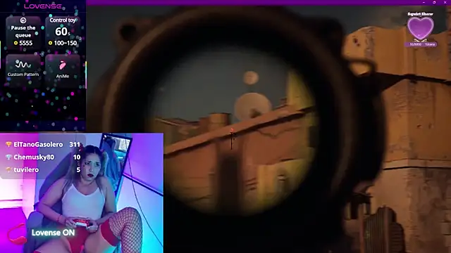 Snapshot of EmilyZoy chatting on February 12, 4:55 pm EmilyZoy online show from February 12, 4:55 pm