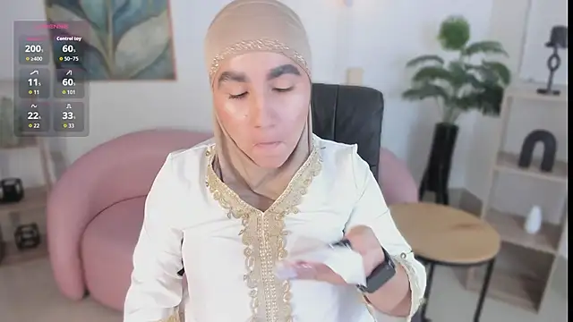 Snapshot of Ayha_khalaf chatting on October 17, 1:31 am Ayha khalaf online show from October 17, 1:31 am