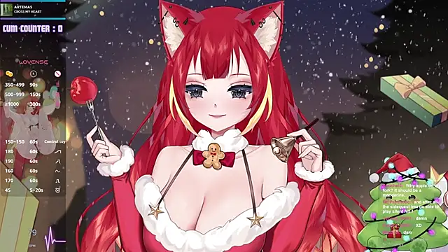 LewdKira VT online show from December 16, 7:41 pm