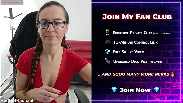 Snapshot of RedHotRachael chatting on November 13, 4:39 pm RedHotRachael online show from November 13, 4:39 pm