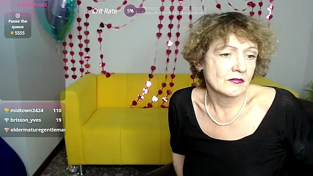 Snapshot of SexyGrandma_ chatting on February 15, 12:48 am SexyGrandma online show from February 15, 12:48 am