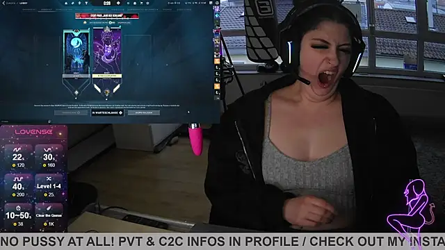 Gamergirl-Linela online show from February 13, 4:39 pm