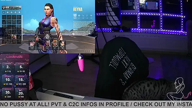 Gamergirl-Linela online show from February 13, 7:42 pm