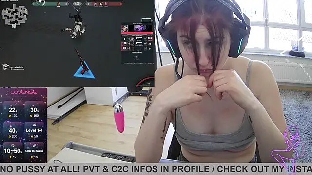 Gamergirl-Linela online show from February 18, 1:00 pm