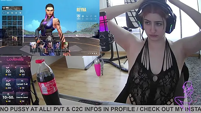 Gamergirl-Linela online show from February 23, 4:13 pm