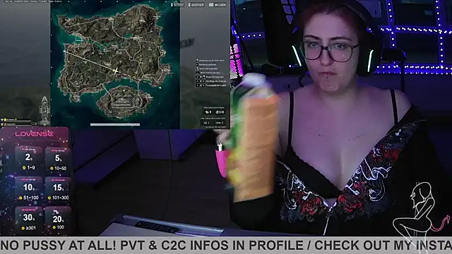 Gamergirl-Linela online show from March 22, 6:03 pm