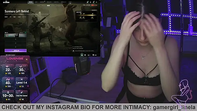 Gamergirl-Linela online show from September 29, 1:55 am