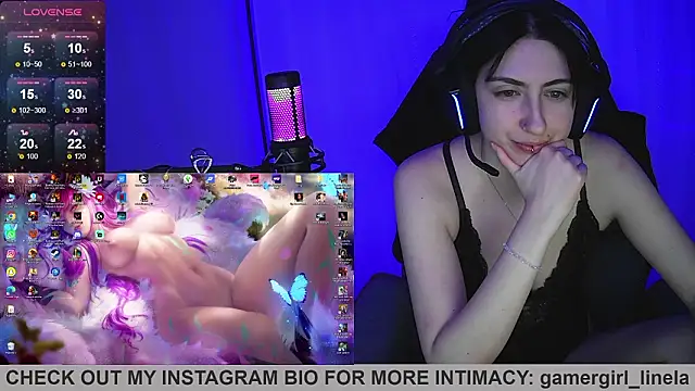 Gamergirl-Linela online show from February 16, 6:04 pm