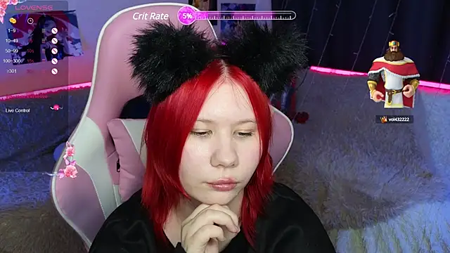 Little kitsune1707 online show from March 3, 10:20 pm