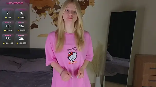 Snapshot of EdlaHewell chatting on March 1, 9:40 am EdlaHewell online show from March 1, 9:40 am