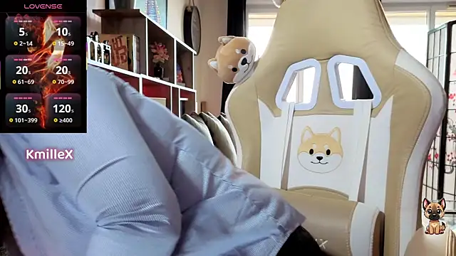 Snapshot of KmilleX chatting on January 8, 9:33 am KmilleX online show from January 8, 9:33 am