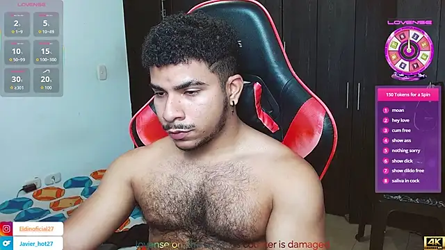 Javier Hot27 online show from April 2, 8:17 pm