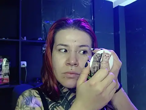 Snapshot of Pandora_9666 chatting on March 2, 1:07 pm Pandora 9666 online show from March 2, 1:07 pm