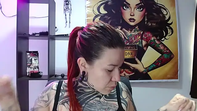 Snapshot of Pandora_9666 chatting on July 16, 4:35 pm Pandora 9666 online show from July 16, 4:35 pm