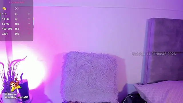 annabananas01 online show from April 12, 2:05 am